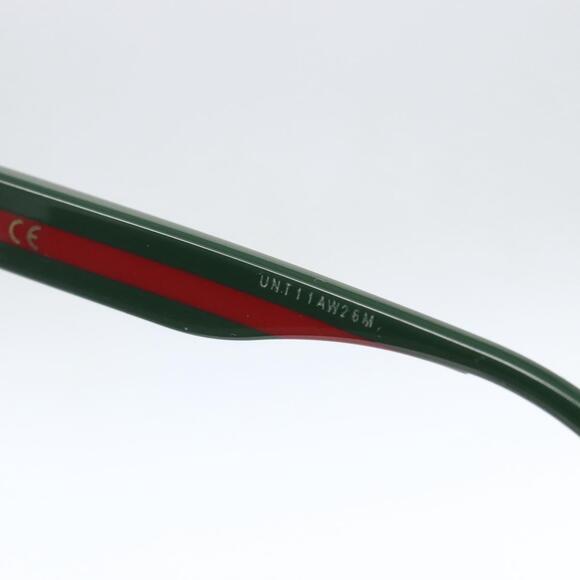 GUCCI Sunglasses plastic Green GG0416SK Auth 161694